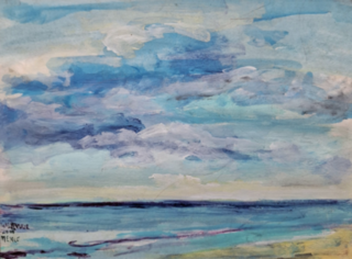 Acryl schilderij op doek, Maya Wildevuur, Mexico, 2008